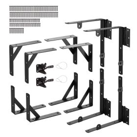 Gate Corner Brace Bracket, 2 Sets, Anti Sag Gate Frame Hardware Kit, Gate Frame Brace Bracket with Latch Lock, Screws, for Shed Doors, Corral Gat