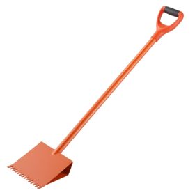 VEVOR Shingle Shovel 1 Pack, D-Grip Handle Shingle Roof Ripper, High Hardness 45# Steel & Lightweight Easy Tearing Off Roofing & Nails Tool
