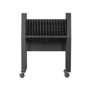 VEVOR Charging Cart, 16 Device Mobile Open Charging Station, Up to 15.6 in Screen Size, Office and Classroom Mobile Charging Cart, for Chromebook