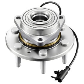 2PCS Front Wheel Bearing & Hub Assembly Fit for 2007-2013 Chevy Avalanche GMC Sierra 1500 Cadillac Escalade EXT 2007-2014 Tahoe OEM 515096