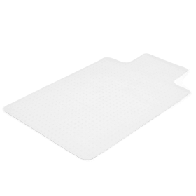 Frosted 2.0 PVC Floor Mat with Anchoring Nails, 76x122cm (30x48in), Raised Non-Slip Design