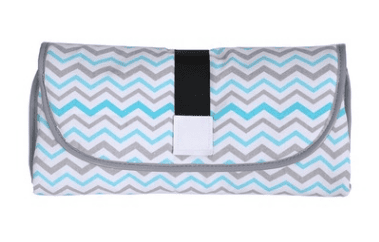 Convenient baby changing pad (Option: Dark gray waves)