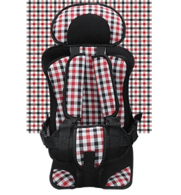Infant Safe Seat Portable Baby Safety Seat (Option: Checkered2)
